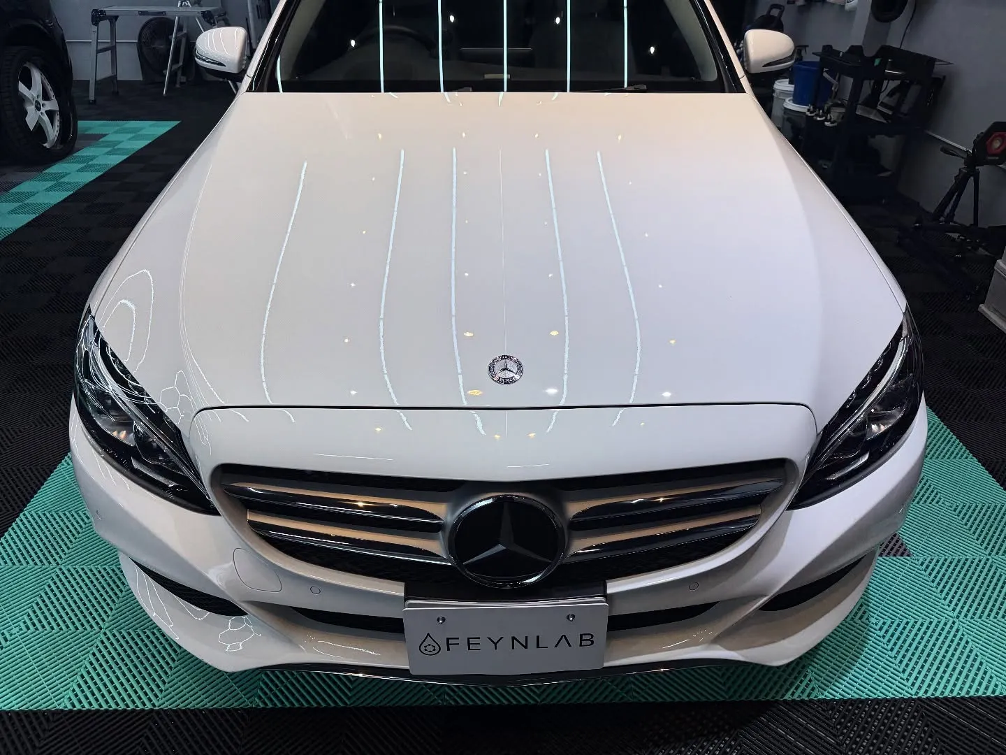 ✨メルセデス Cクラスをディテーリングいたしました！✨